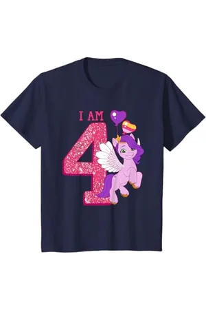 My Little Pony Kinder I Am 4 Sparkly Birthday With Pipp T-Shirt