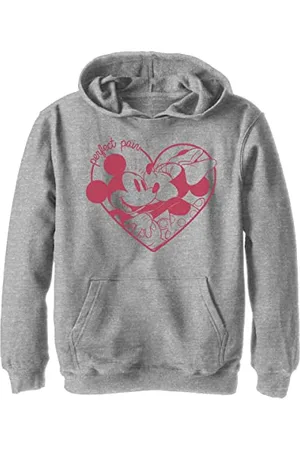 Disney Jungen Klassischer Mickey Perfektes Paar Hoodie, , S
