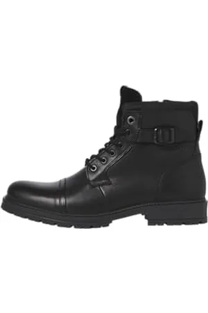JACK & JONES Herren Jfwdexter Leather Boot Sn Schnürstiefelette, , 40 EU