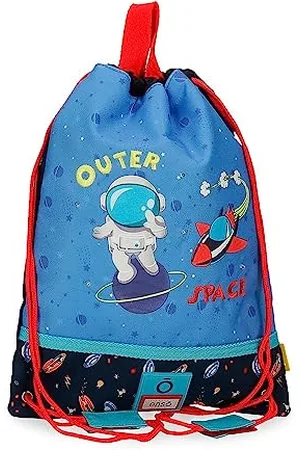 Enso Outer Space Umhängetasche für Snacks, Mehrfarbig, 27 x 34 cm, Polyester, , Talla única, Umhängetasche für Müsli