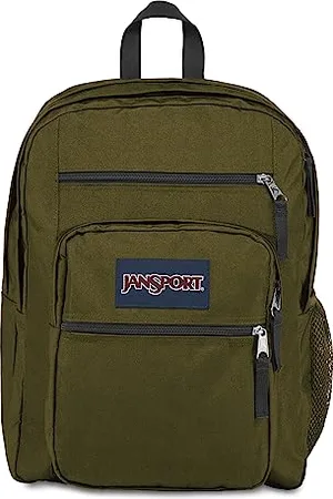 JanSport BIG STUDENT Großer Rucksack, 15 inch -Laptopfach, (Grün)