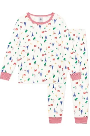 Petit Bateau Jungen A09RC Schlafstrampler, , 2 Jahre