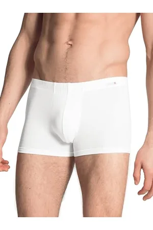 Calida Evolution Boxershorts Herren, stoffbezogener Gummibund, aus seidig-weicher PIMA-Baumwolle