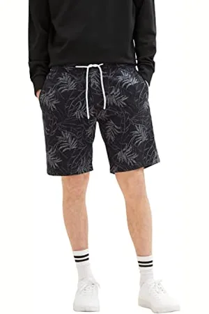 TOM TAILOR Herren Bermuda Shorts aus Leinen 1037042, , M