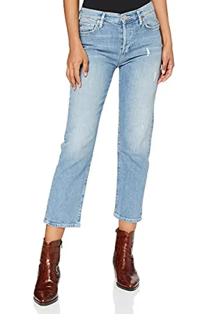 True Religion Damen Highrise Straight Jeans, , 30W / 32L