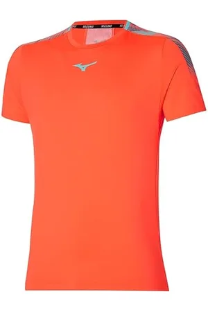 Mizuno Herren Shadow Tee T-Shirt, Soleil, S