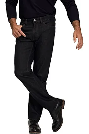 JP 1880 Herren, 5-Pocket, Regular Fit, bis Gr. 70 Jeans, Black, 58