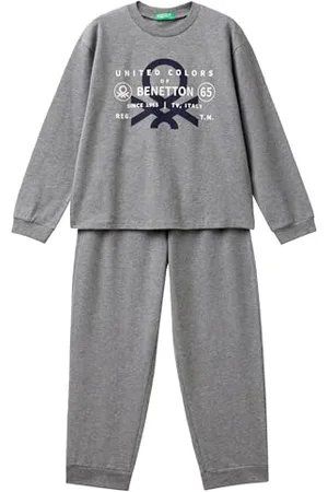 Benetton Jungen Pig(Maglia+Pant) 3DKE0P073 Pyjamaset, , 110