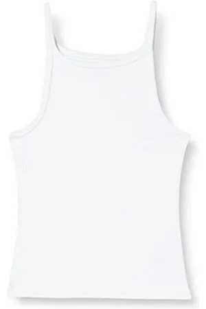 QS by s.Oliver Junior Girls 2130465 Top mit Rippstruktur, , 176