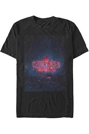 Stranger Things Herren Strange 4 Poster Short Sleeve T-shirt, , XXL