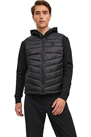 JACK & JONES Herren Jjehero Bodywarmer Collar Noos Steppweste, , S EU