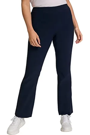 Ulla Popken Damen Bengalinhose Hosen, , 47W / 32L EU