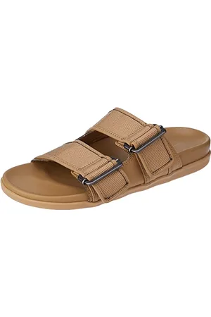 Tommy Hilfiger Herren Sandalen Mix Buckles Sommer, Grün (Classic Khaki), 43