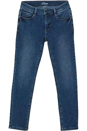 QS by s.Oliver Junior Jungen Jeans Hose, BIG Seattle Blue 146