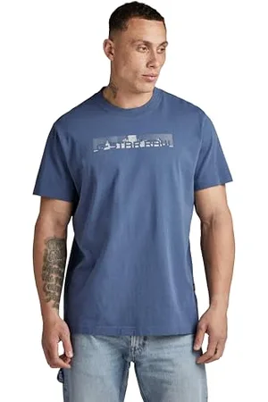 G-Star RAW Herren Flight Deck Back Graphic Loose T-Shirt, , M