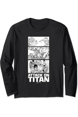 Attack on Titan Annie Leonhart VS Reiner Braun Stack Manga Langarmshirt