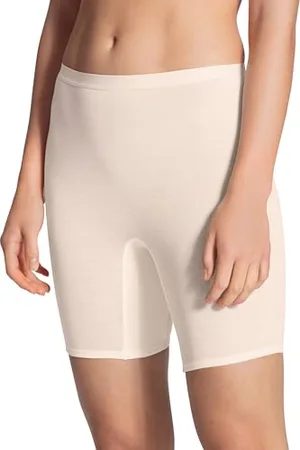Calida True Confidence Hose Damen, Radlerhose aus Wolle-Seide, Feinripp, temperaturregulierend und geruchsneutralisierend