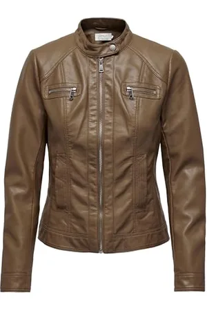 ONLY ONLBANDIT Faux Leather Biker OTW NOOS