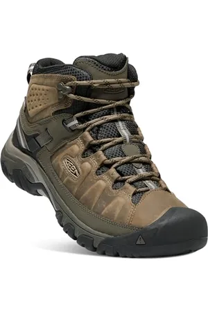 Keen Herren Targhee 3 Mid Waterproof Wanderstiefel, Bungee Cord/Black, 44 EU