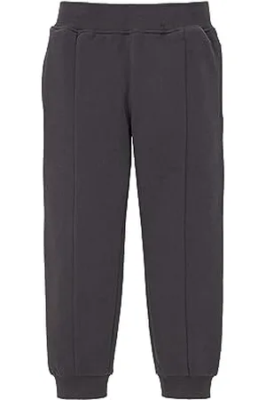 TOM TAILOR Jungen 1038400 Sweathose mit Ziernaht, 29476-coal Grey, 92/98