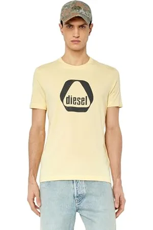 Diesel _T-DIEGOR-G10 MAGLIET_SHIRT_Gelb_L