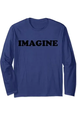 John Lennon Stellen Sie sich mutig vor Langarmshirt
