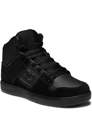 Dcshoes Cure Hi Top Sneaker, Black/Black/Black, 32 EU