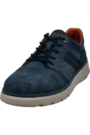 Bugatti Herren-331-AP001-5900-4100-Schnürer,Dark Blue,43
