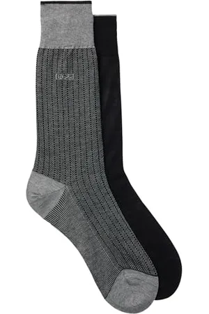 HUGO BOSS Schwarz Herren REGULAR_SOCKS 2p Rs Mini Design Mc 41-42