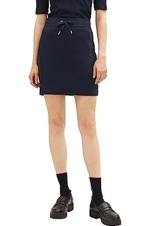 TOM TAILOR Damen 1037699 Basic Rock, 10668-sky Captain Blue, 46