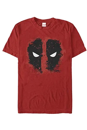 Marvel Deadpool - Dead Eyes Unisex Crew neck Red XL