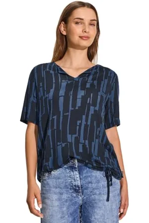 CECIL Damen B321907 Bedrucktes T-Shirt, , 36