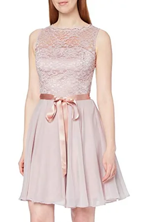 Swing Damen Cocktail Kleid mit floraler Spitze, , 42