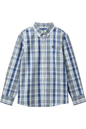 Benetton Jungen 54azcq00r Hemd, , 170 cm