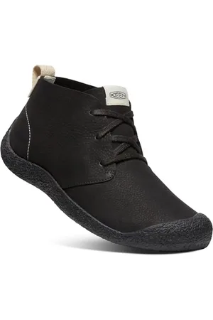 Keen Herren Mosey Leather Chukka Boots, Black/Black, 48 EU