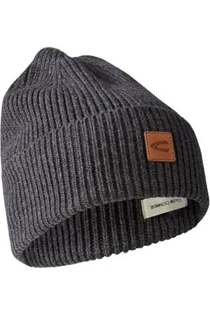 Camel Active Herren Beanie aus einem Baumwoll-Kaschmir-Mix menswear-OS