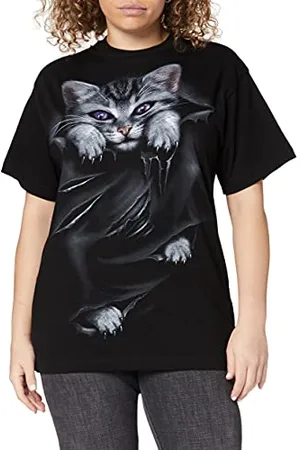 Spiral Direct Damen Bright Eyes-Front Print T-Shirt, , 50 (Herstellergröße: XX-Large)