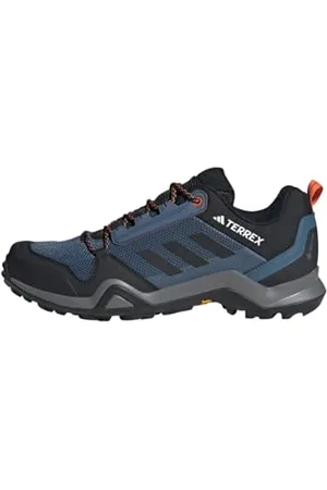 adidas Herren Terrex AX3 Gore-TEX Hiking Shoes Wanderschuhe, Wonder Steel/Core Black/Orange, 40 EU