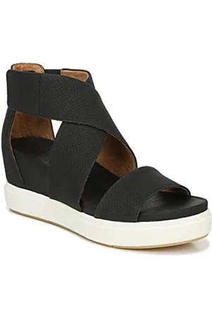 Scholl Shoes Damen Sheena Plateau-Sandale mit Keilabsatz, , 37 EU
