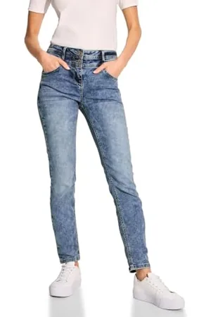 CECIL Damen B376017 Jeans Slim Fit, , 31W x 32L