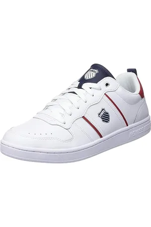 K-Swiss Herren Lozan Sneaker, White/Saba/Peacoat, 39 EU