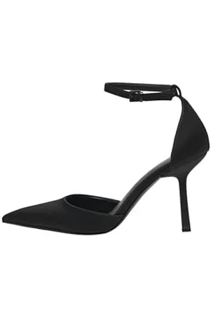 ONLY Damen Onlpetra-1 Nylon Strap Pump, Black, 41 EU