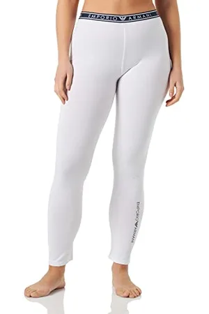 Emporio Armani Damen Iconic Logoband Leggings, , XL EU