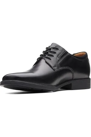 Clarks Herren Tilden Plain Derby Schwarz 49.5 EU