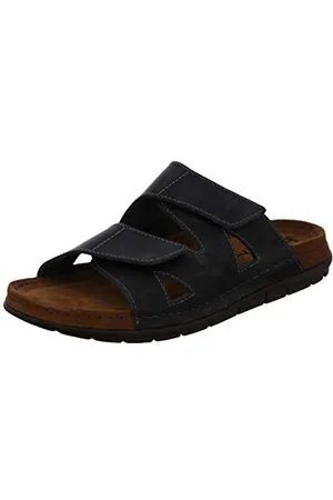 Rohde Herren Pantoletten Clogs Leder Rodigo-H 5914, Größe:42 EU, Farbe: