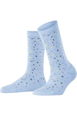 ESPRIT Damen Socken Terrazzo Sock W So Viskose gemustert 1 Paar, , 39-42