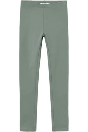 NAME IT Mädchen NKFDAVINA SOLID SWE BRU N NOOS Leggings, , 146 cm