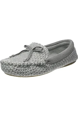 flip*flop Damen loaferknit 2 Hausschuh, lt.Grey, 42 EU