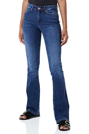 ONLY Damen Onlblush Mid Flared DNM Tai021 Noos Jeans, , XL / 32L EU