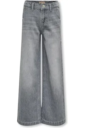 ONLY Mädchen Kogcomet Wide Leg DNM Mat624 Noos Weite Jeans, , 128 EU